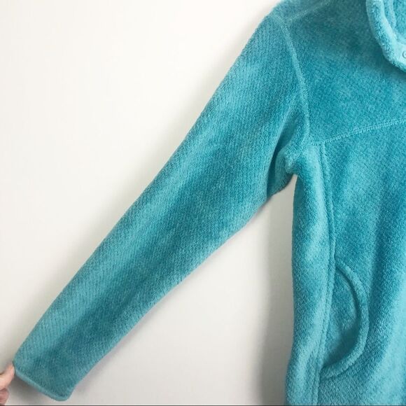 PATAGONIA | Re-Tool Snap-T Pullover Teal Textured Sweater Sweatshirt Women’s XS - Picture 4 of 7